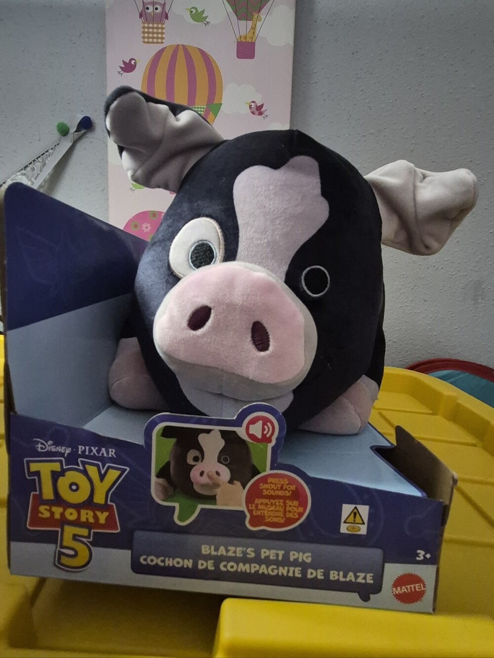 NIB Disney Pixar Toy Story 5 Blaze’s Pet Pig Feature Plush